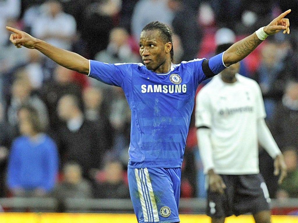 Drogba has recently shown flashes of his formidable best