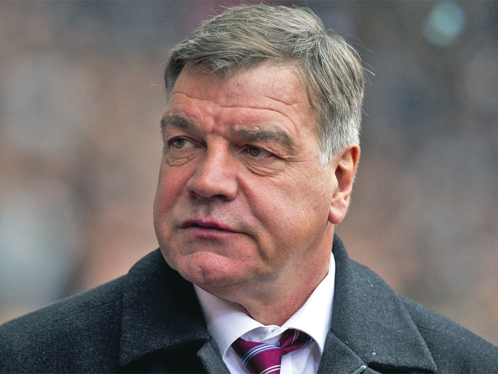 Sam Allardyce's hopes of securing automatic promotion for West Ham must be fading