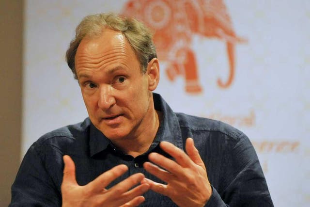 Sir Tim Berners-Lee  has hit out at US and UK spy agencies