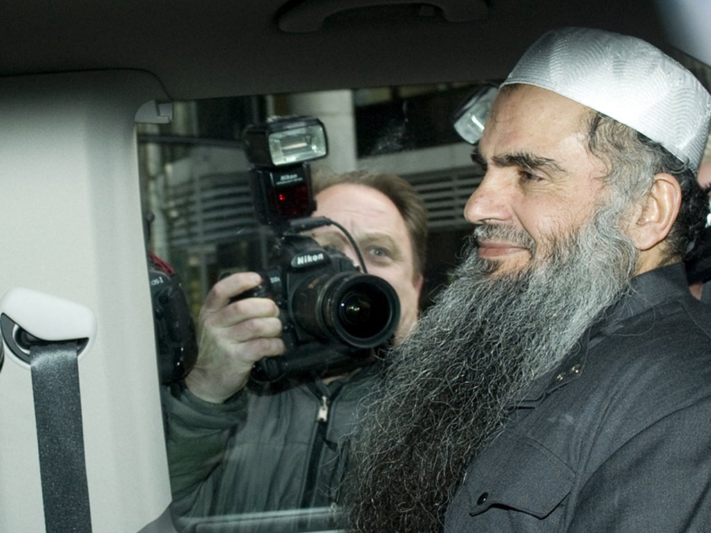 Theresa May has insisted that the appeal by Abu Qatada's (pictured) lawyers should be thrown out