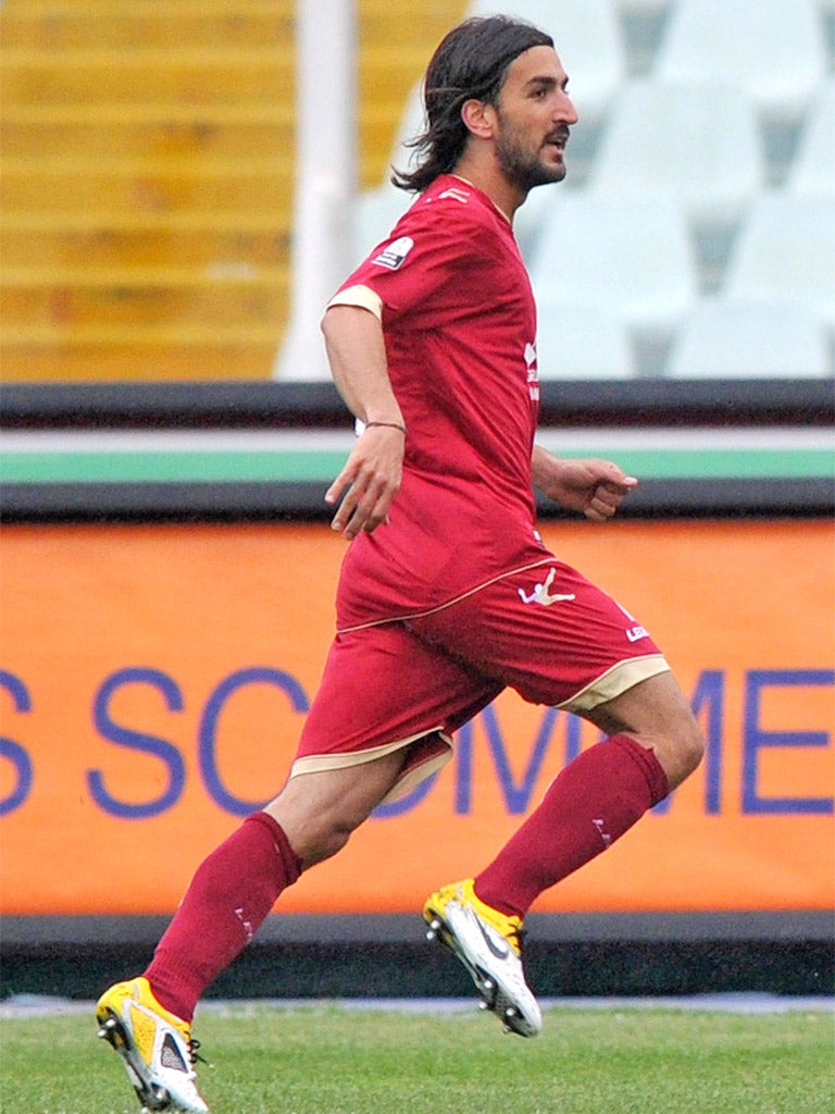 Piermario Morosini in his final game