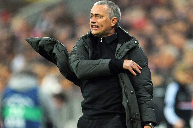 Jose Mourinho was caught out after appearing to settle for a draw