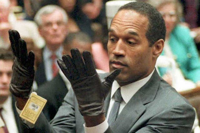 The trial of OJ Simpson was shown in the UK