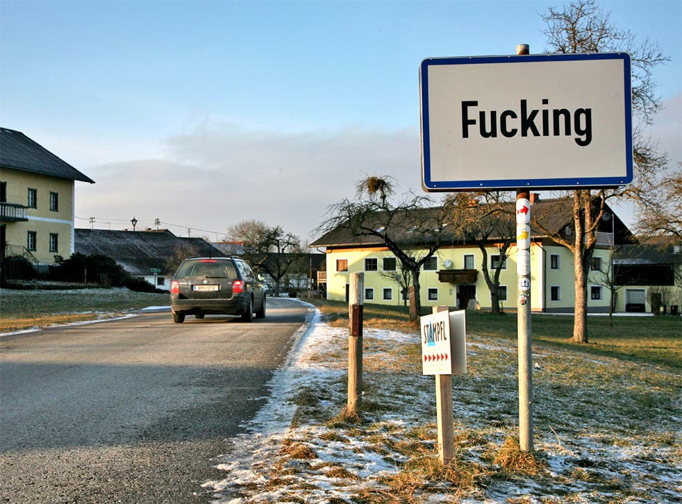 No Fugging way: residents of Fucking have failed in an attempt to change the hamlet's name