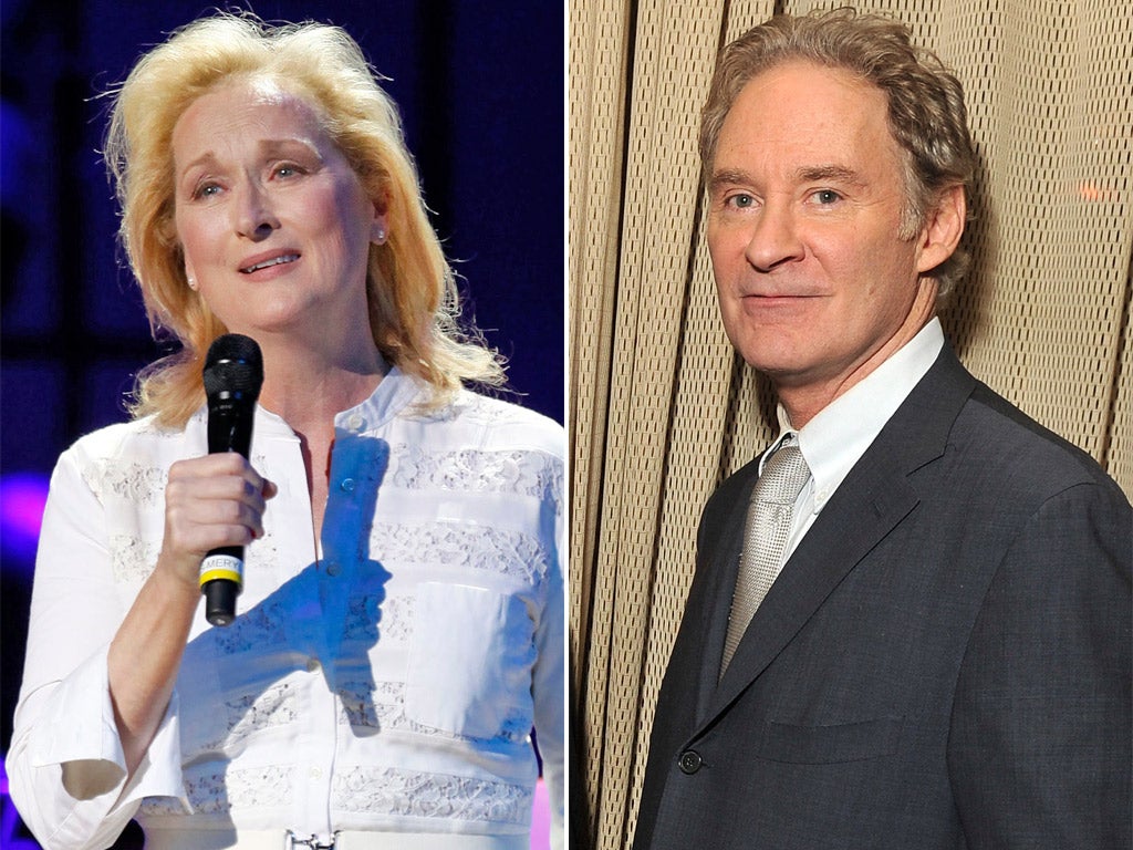 Meryl Streep and Kevin Kline