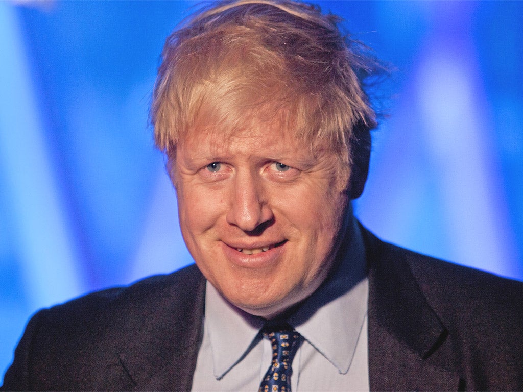 'Good at the gags': Boris Johnson