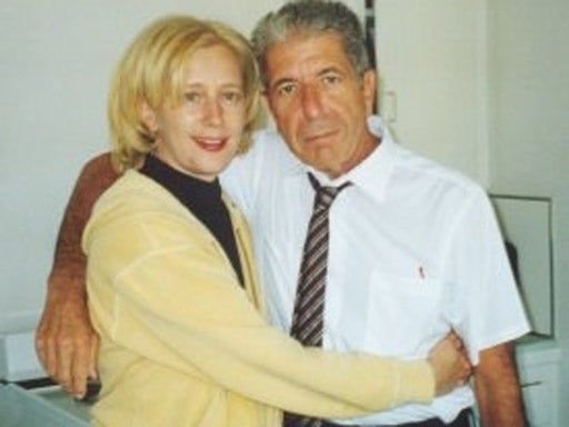 Leonard Cohen with his former manager and lover, Kelley Lynch