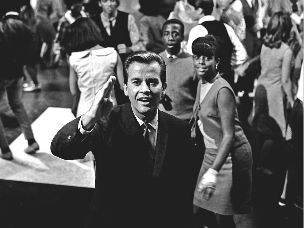 Dick Clark Presenter of the influential TV teen pop show American Bandstand The Independent The Independent hq picture