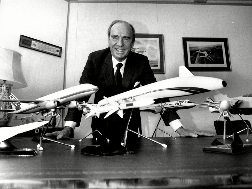 Raymond Lygo, then head of British Aerospace, in 1987; in business, he found, 'loyalty is rarely given without reward'