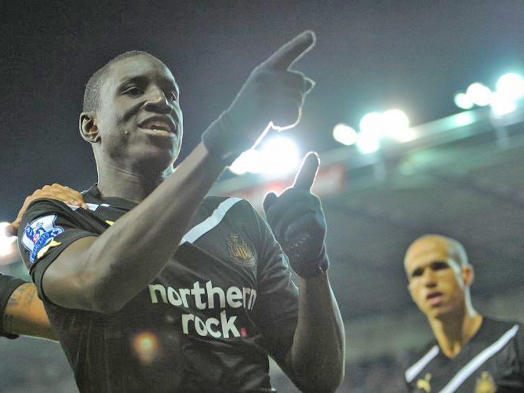 Demba Ba did not cost Newcastle a fee but he has proved invaluable to their cause