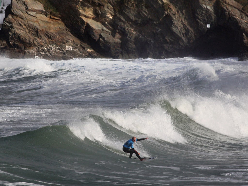 Rules the wave: Cornwall hosts surfing championships