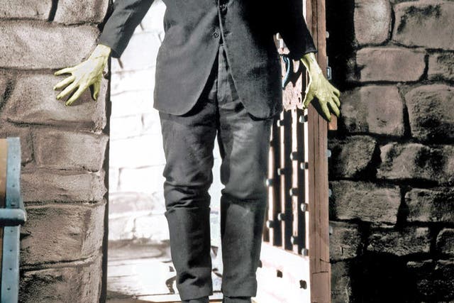 Boris Karloff in the 1931 film version of 'Frankenstein'
