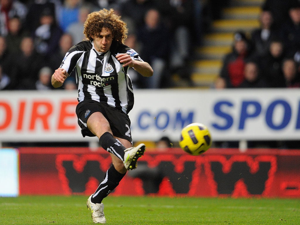 Fabricio Coloccini (Newcastle) The previously derided Argentine defender has had a renaissance this season and his inspirational leadership and solid defending have propelled Newcastle into Champions League contention.