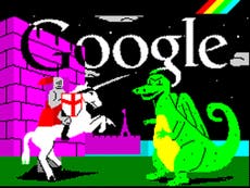 Google Doodle celebrates ZX Spectrum and St George’s Day