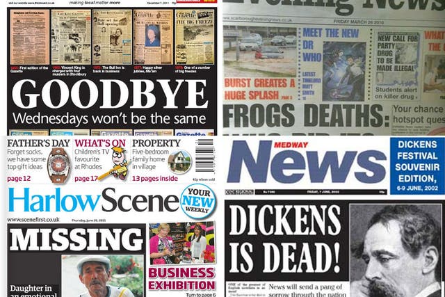 Local newspapers face challenges both in print and online 