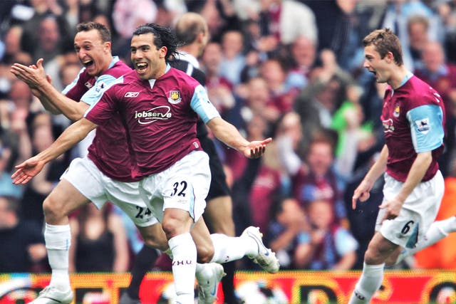A Tevez inspired West Ham stay up in 2007