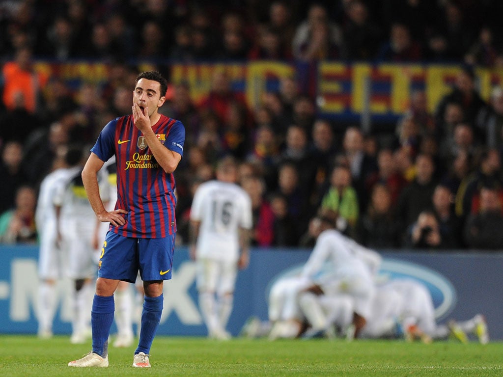 Xavi realises Barcelona's run is over