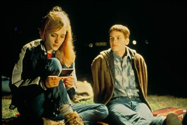 Sevigny with Hilary Swank in Boys Don't Cry