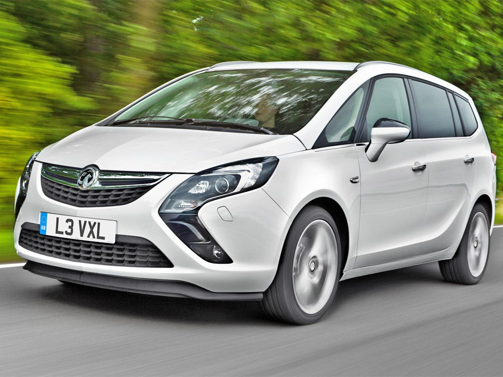 The new Zafira Tourer is less spacious than most of its rivals