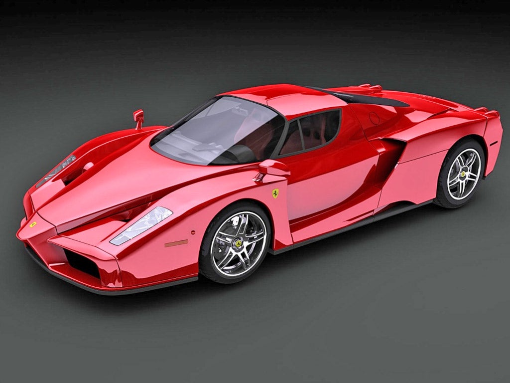 The new Ferrari Enzo could be a hybrid vehicle