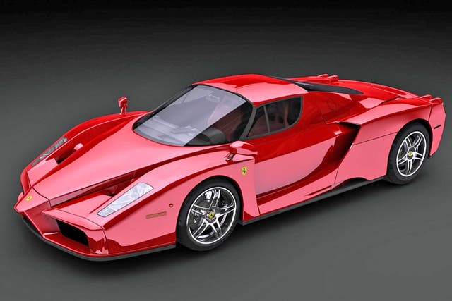 The new Ferrari Enzo could be a hybrid vehicle