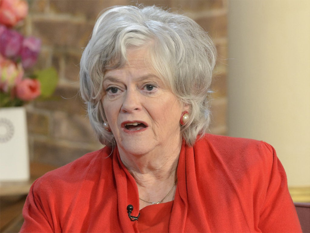 The party line: Ann Widdecombe