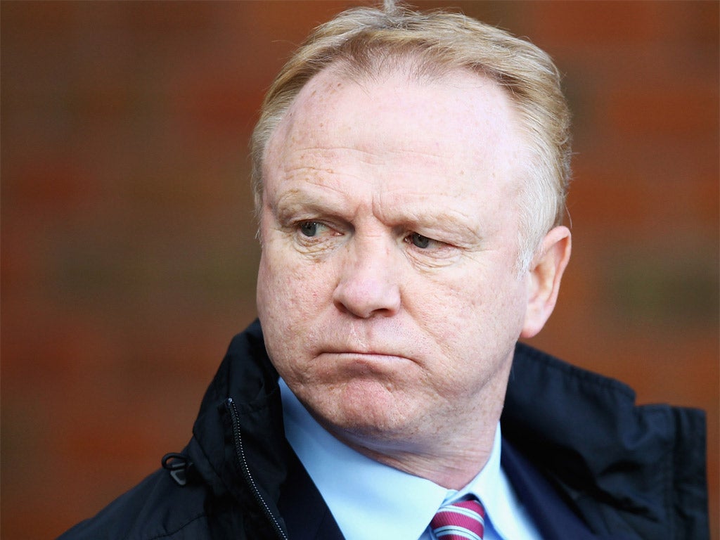 Villa fans have turned on McLeish with a vengeance