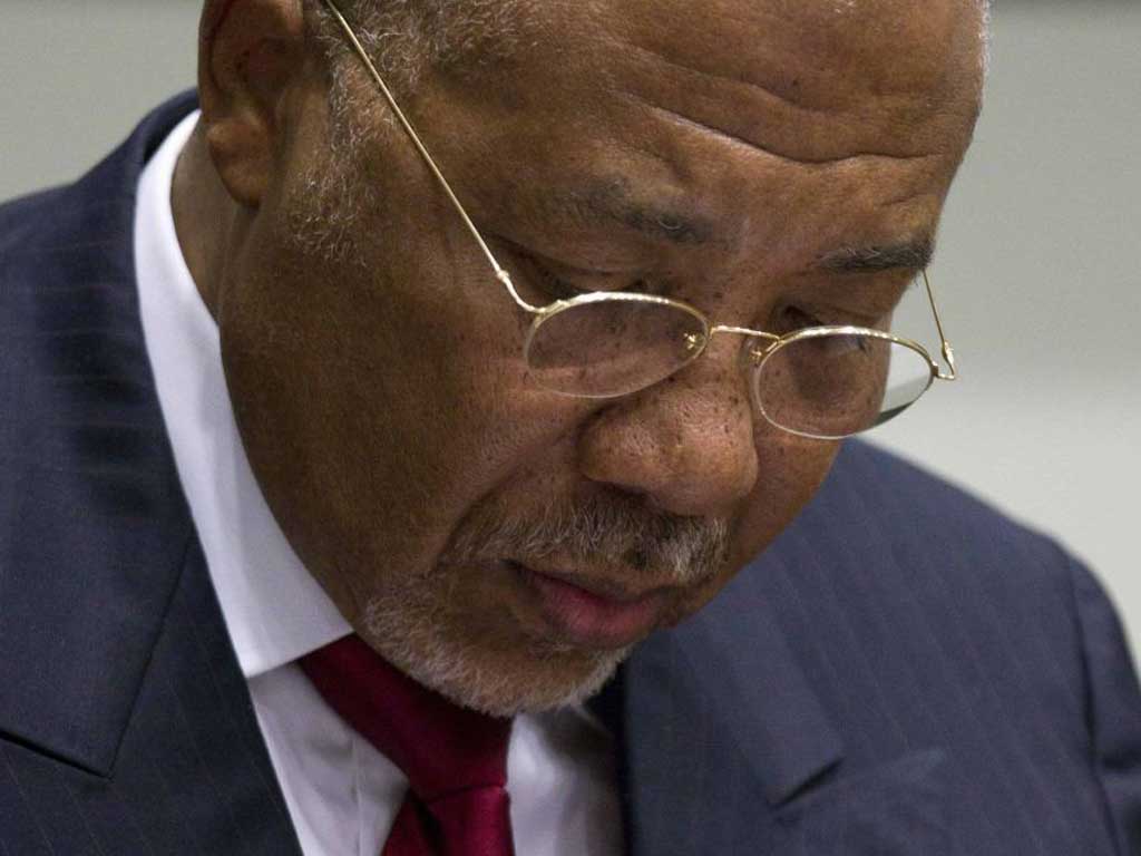 Former Liberian President Charles Taylor was today found guilty