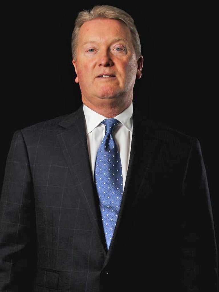 Boxing manager and promoter, Frank Warren