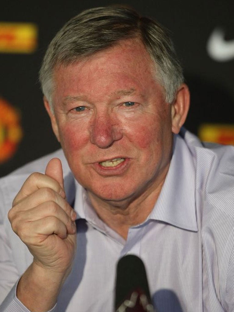 Sir Alex Ferguson insists that City 'are our direct opponents now'