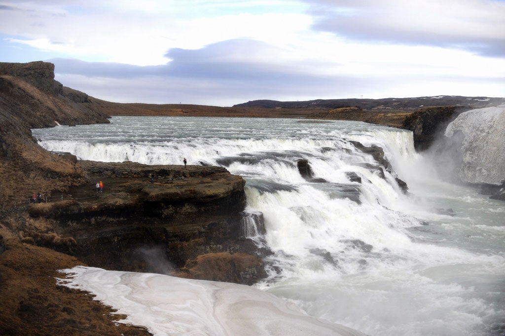 Natural wonders: Iceland's Gullfoss waterfall