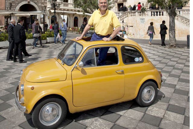 Vintage style: Stephen Bayley and his Fiat 500