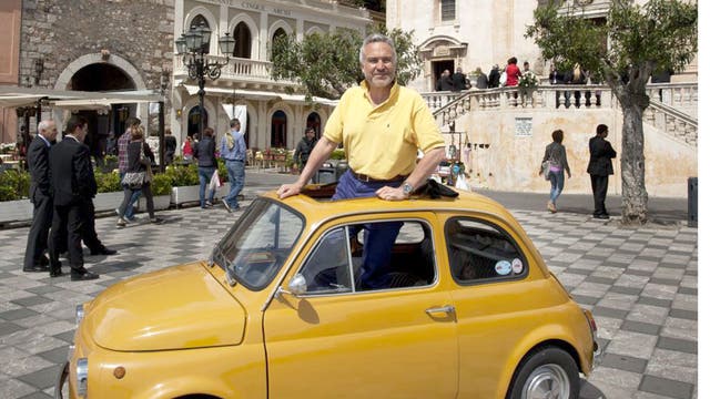 Vintage style: Stephen Bayley and his Fiat 500