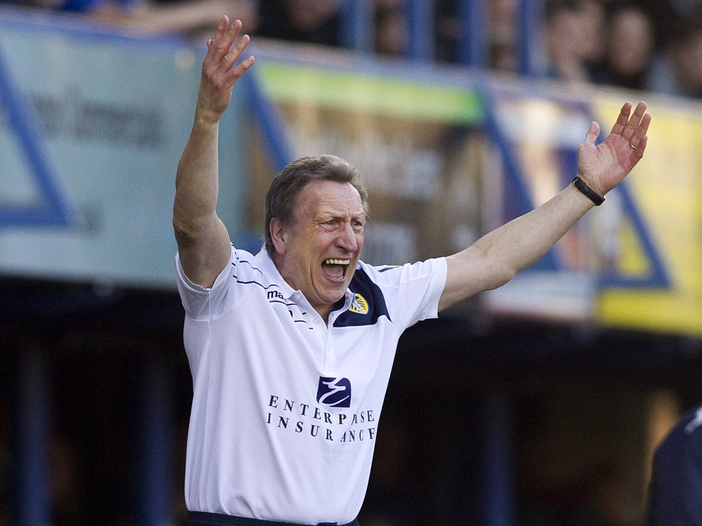 I finished the season as manager of Leeds United after being sacked at QPR and replaced by Mark Hughes