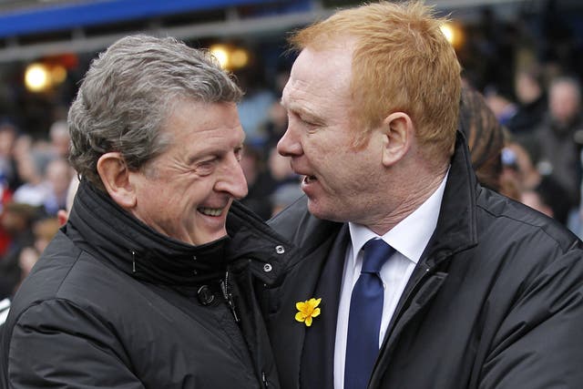 Roy Hodgson says he does not want to be responsible for Alex McLeish losing his job
