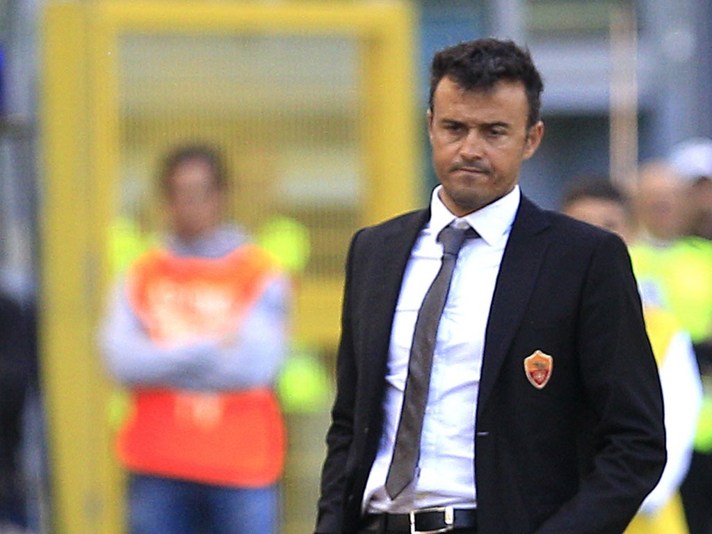 Luis Enrique: staying at Roma