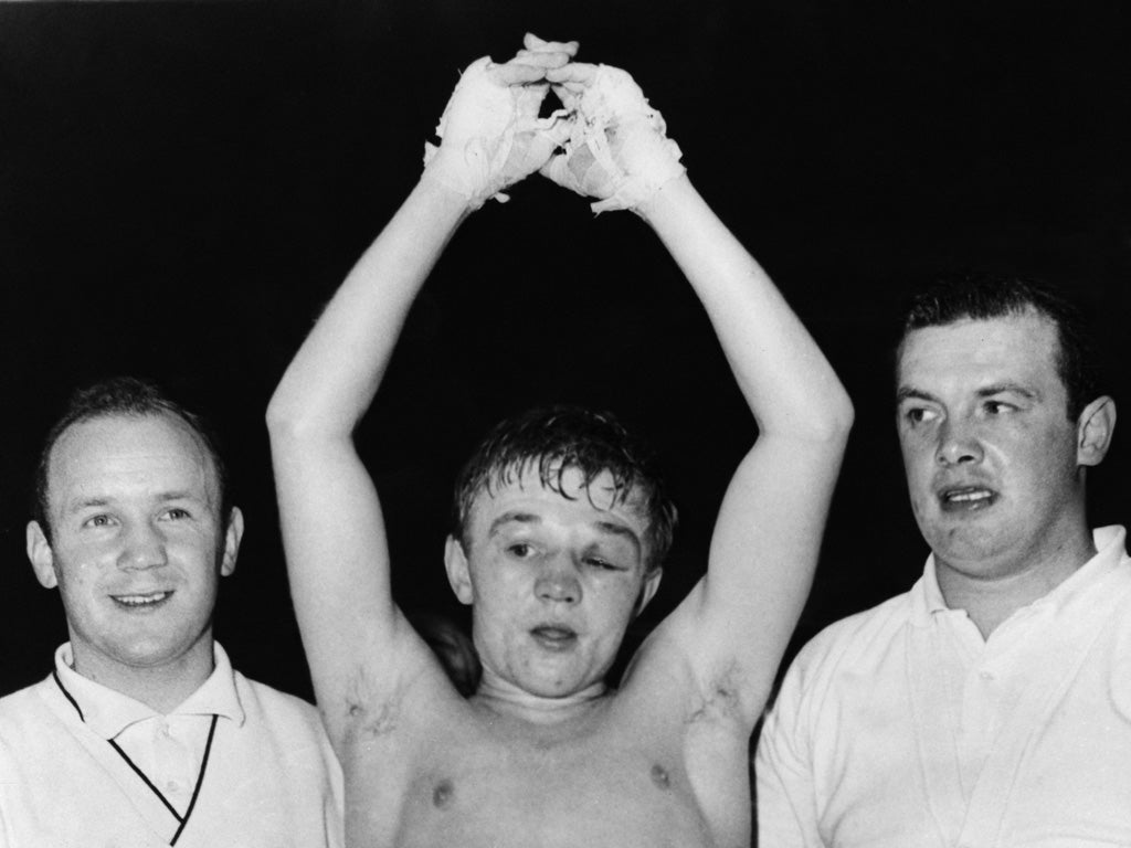 Terry Spinks, the youngest Briton to win an Olympic boxing gold medal