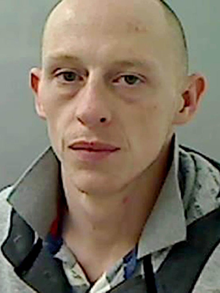 James Allen: The suspect, 35, has a history of violent offences and
has been to jail