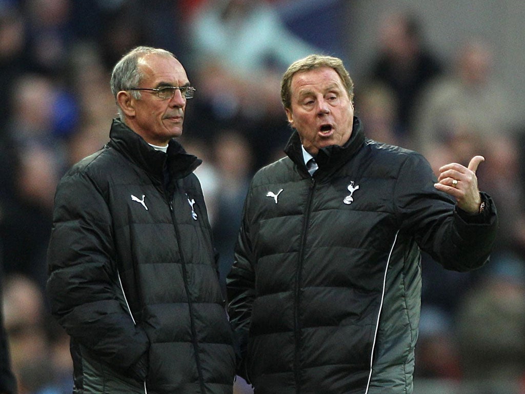 Thumbs up: Harry Redknapp (right) remains favourite to be England’s coach