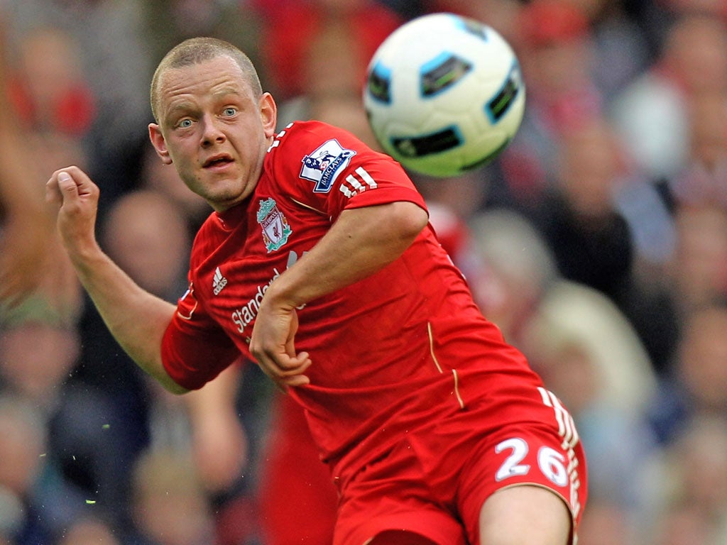 No Mersey: Jay Spearing has had to compete with big-money signings