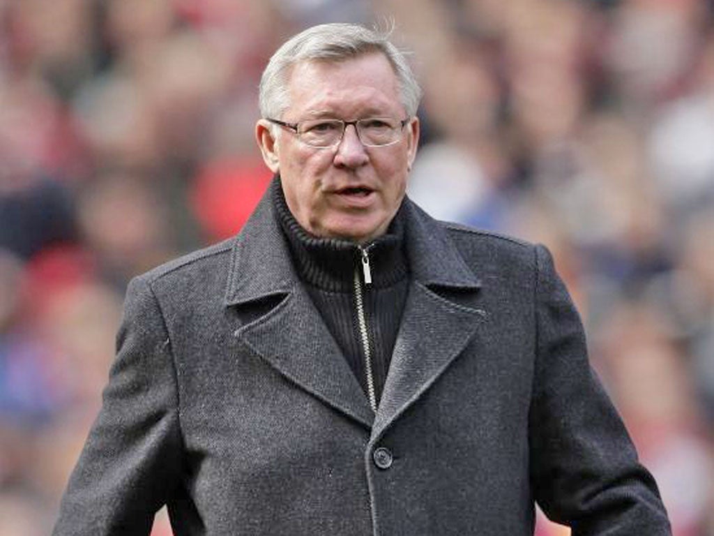 United manager, Sir Alex Ferguson, concedes that City victory tomorrow would give rivals title
