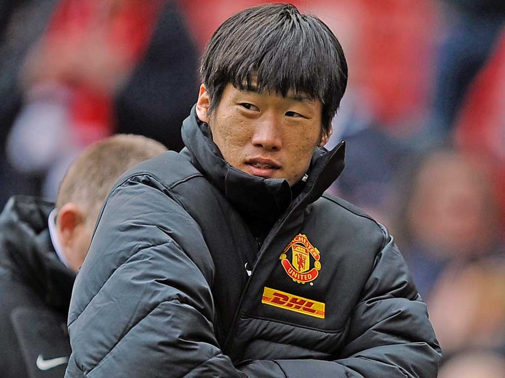 JI-SUNG PARK: The midfielder has not played for three months for United but may start tonight