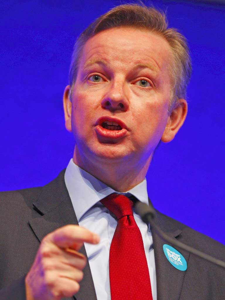 MICHAEL GOVE: The Education Secretary wants a more traditional curriculum in schools