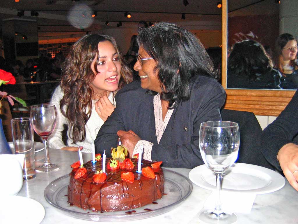 Meredith and her mother Arline