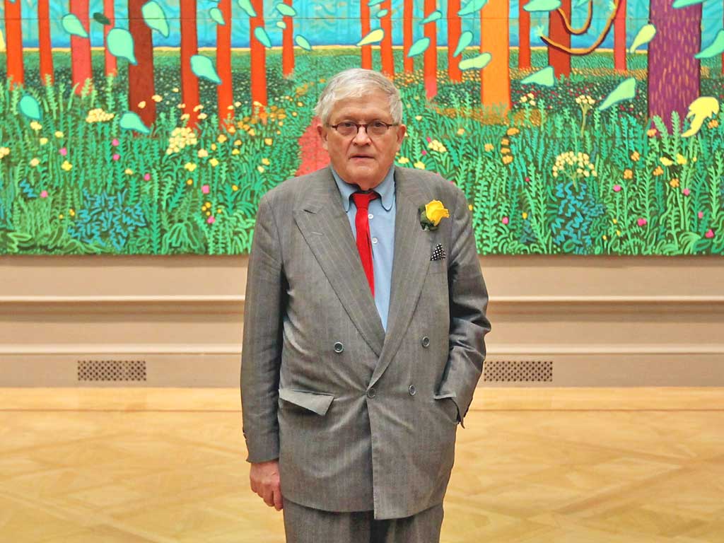 The most generous philanthropist was artist David Hockney, who gave away more than twice his residual wealth of £34m by donating works valued at £78.1m,
together with £730,000 in cash through the David Hockney Foundation