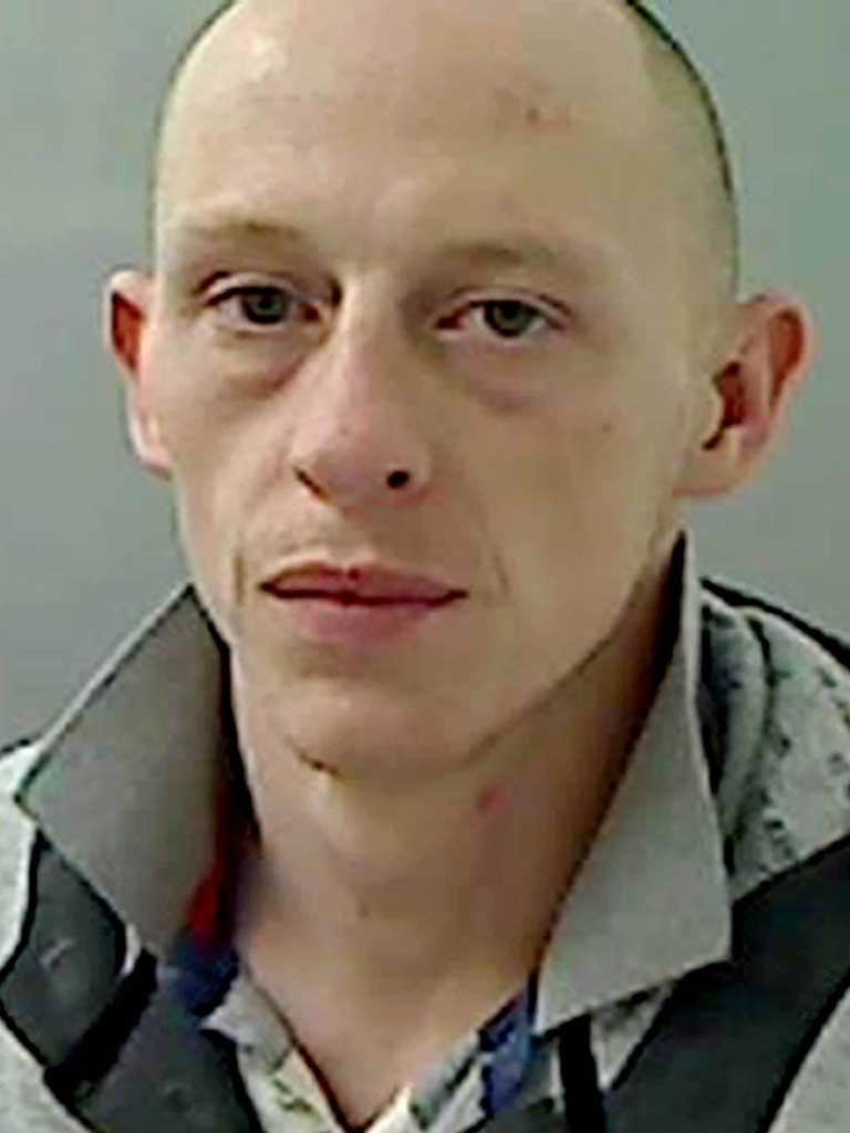JAmes Allen, 36, was arrested in Leeds, following a chase, after being spotted by an off-duty officer