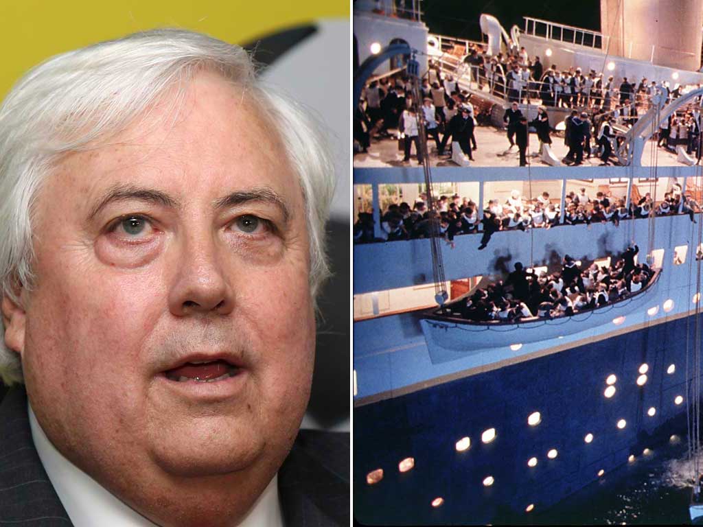 Clive Palmer says the liner will be every bit as luxurious as the original Titanic, but will have state-of-the-art 21st-century technology and the 'latest navigation and safety systems'