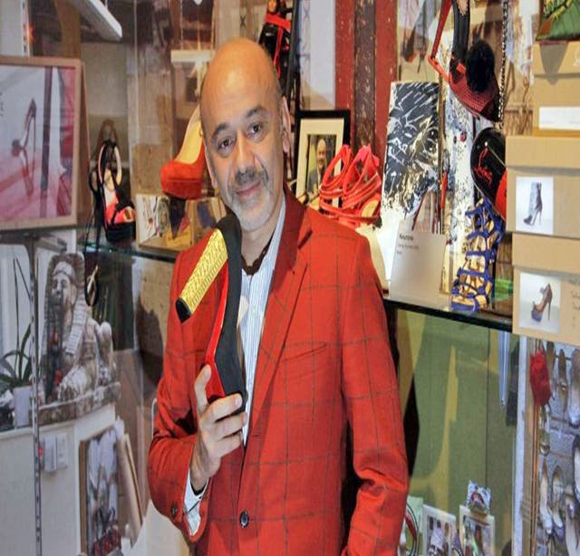 One small step for a shoe Christian Louboutin, one leap into history books | The Independent | The Independent