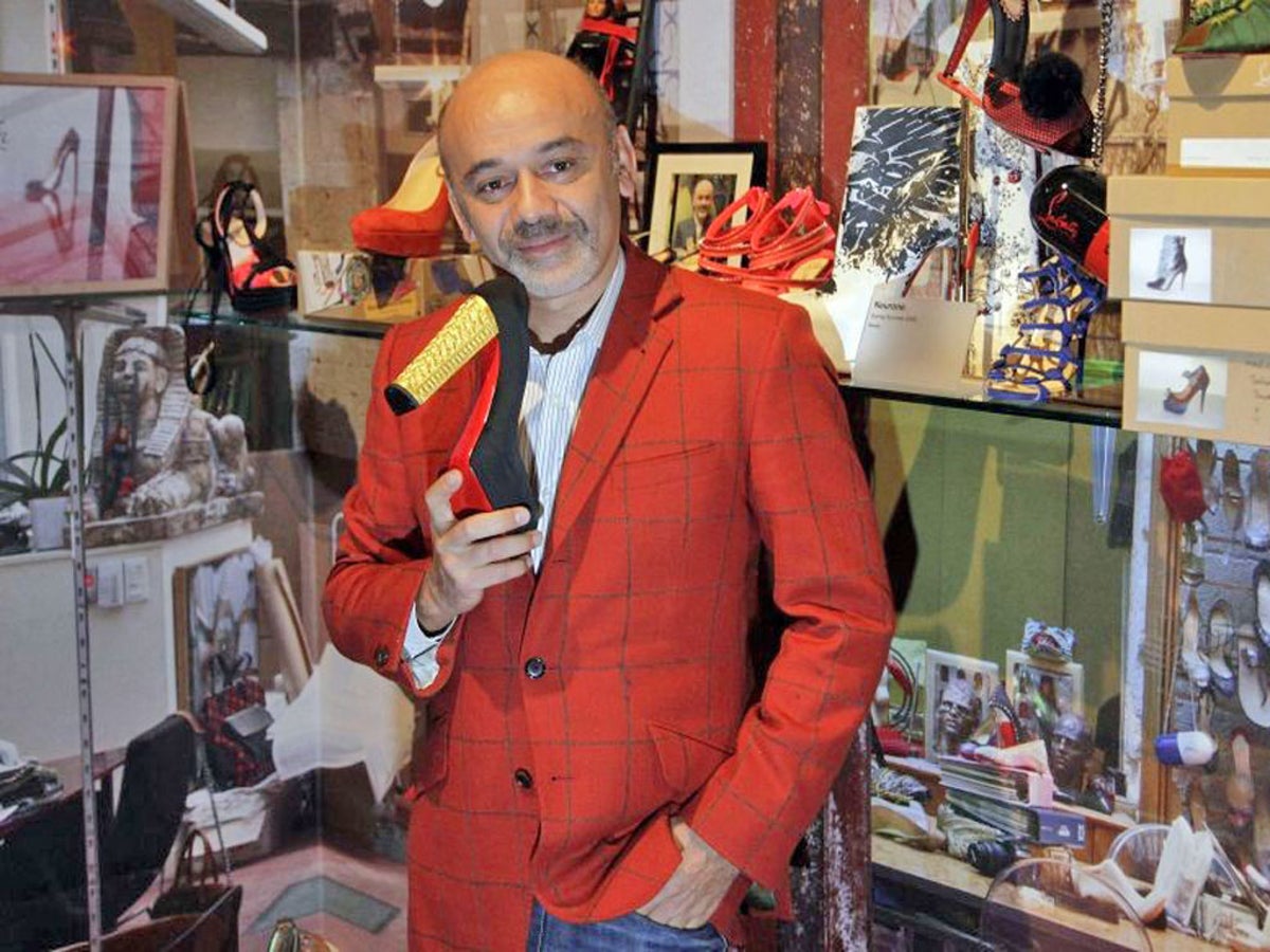 Iconic shoe designer Christian Louboutin is father to two-year-old twin  girls