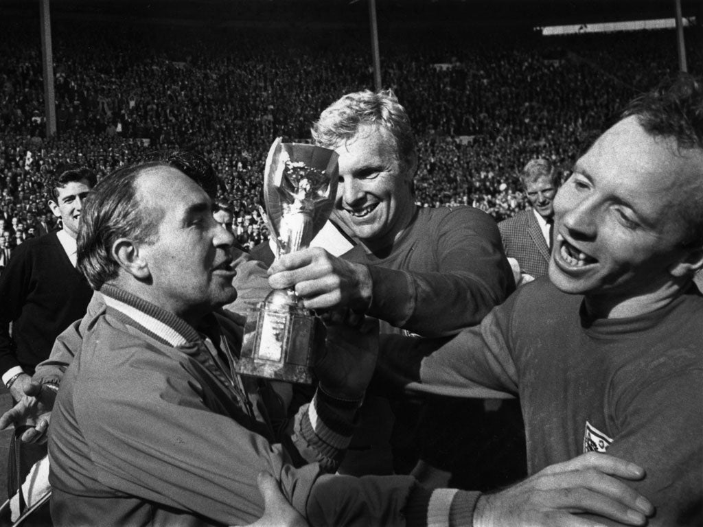 England won the World Cup playing Sir Alf Ramsey's 4-4-2... or was it the 4-1-3-2?